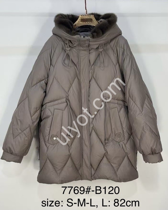 КУРТКА AOLONG (SL) СВ.КОРИЧНЕВИЙ 7769-B120