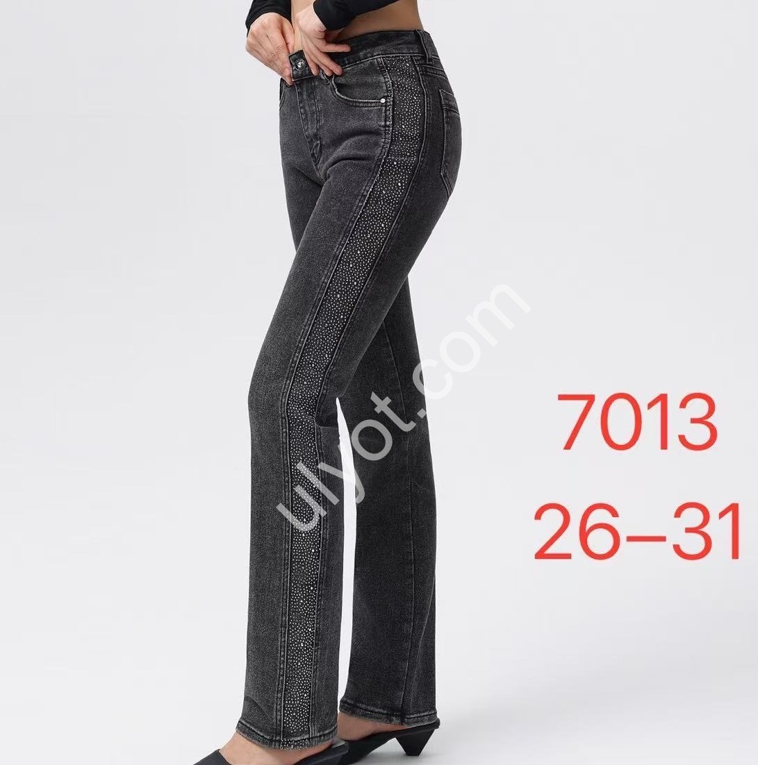 ДЖИНСИ JELEEY (26-31) ГРАФІТ 7013