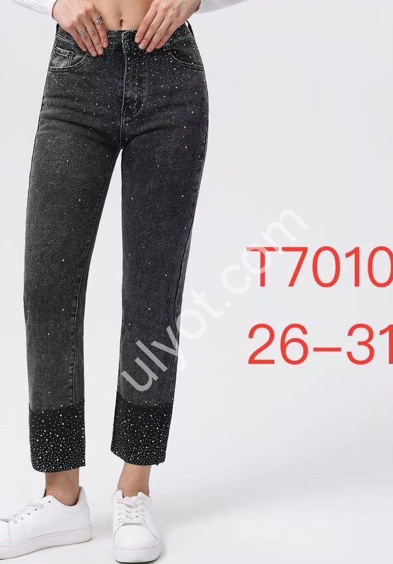 ДЖИНСИ JELEEY (26-31) ГРАФІТ 7010