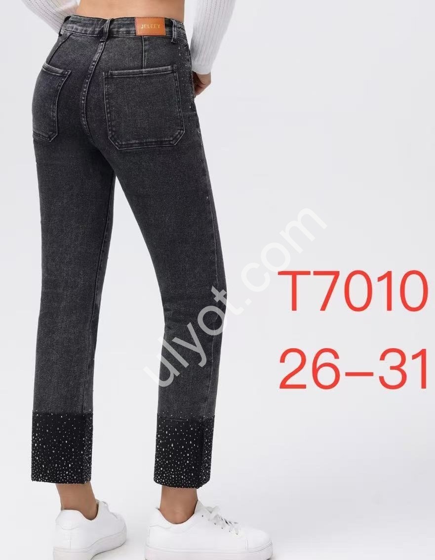 ДЖИНСИ JELEEY (26-31) ГРАФІТ 7010