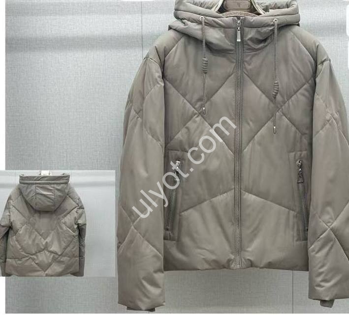 КУРТКА (M-2XL) СВ.СІРИЙ 823/12