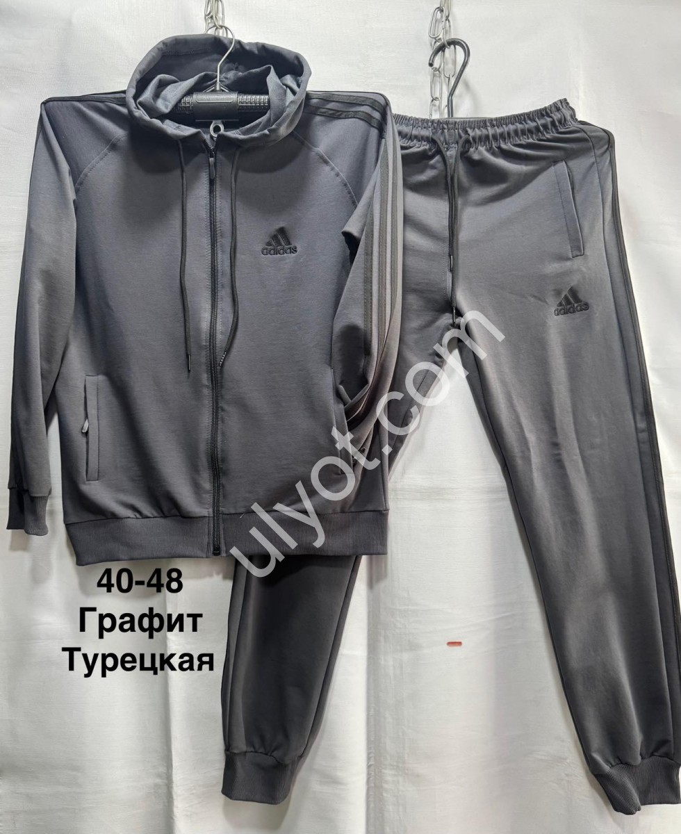 СПОРТ.КОСТЮМ A01 (40-48) МАНЖЕТ ГРАФИТ 