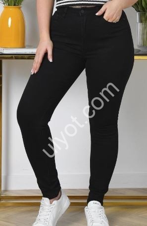 ДЖИНСЫ KT.MOSS (31-38) ЧЕРНЫЙ 1130