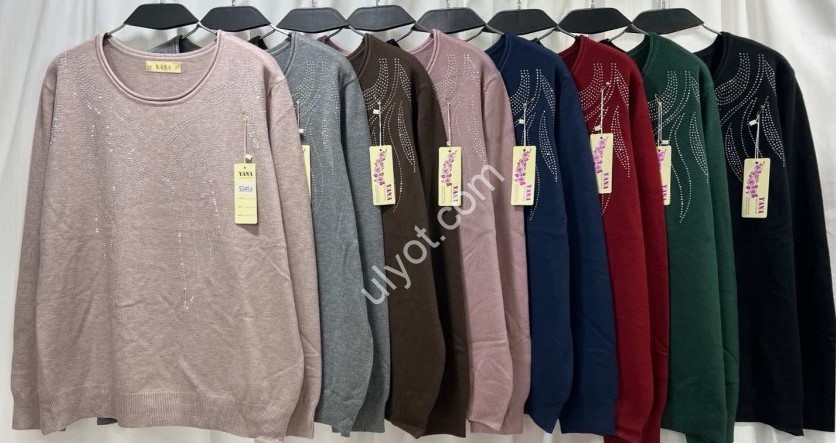 СВИТЕР (ONE SIZE 52-58) МИКС 5049