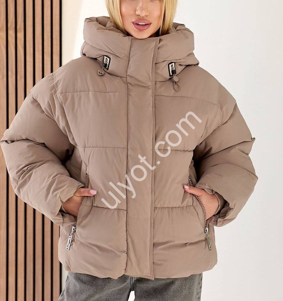 КУРТКА (S/M-XL/2XL) КАПУЧИНО 8157