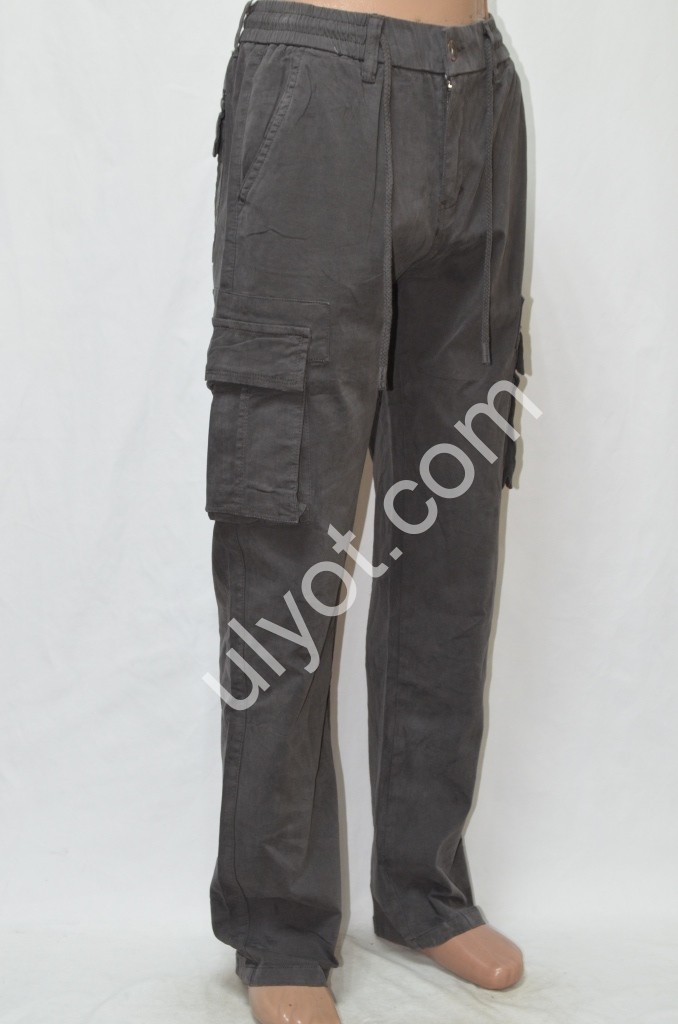ДЖЕГИНСЫ AKPZEN (32-42) ГРАФИТ 8080-K21