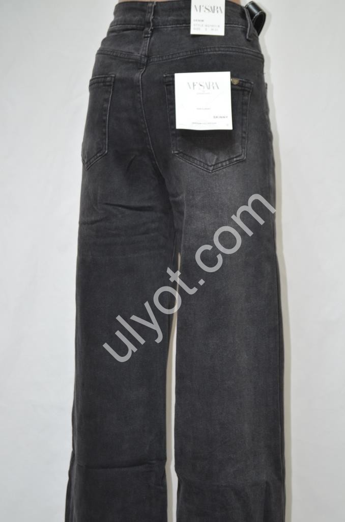 ДЖИНСИ M.SARA (XS-XL) ГРАФІТ 1601-B