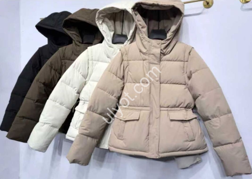 КУРТКА (M-2XL) ЧЕРНЫЙ 8508