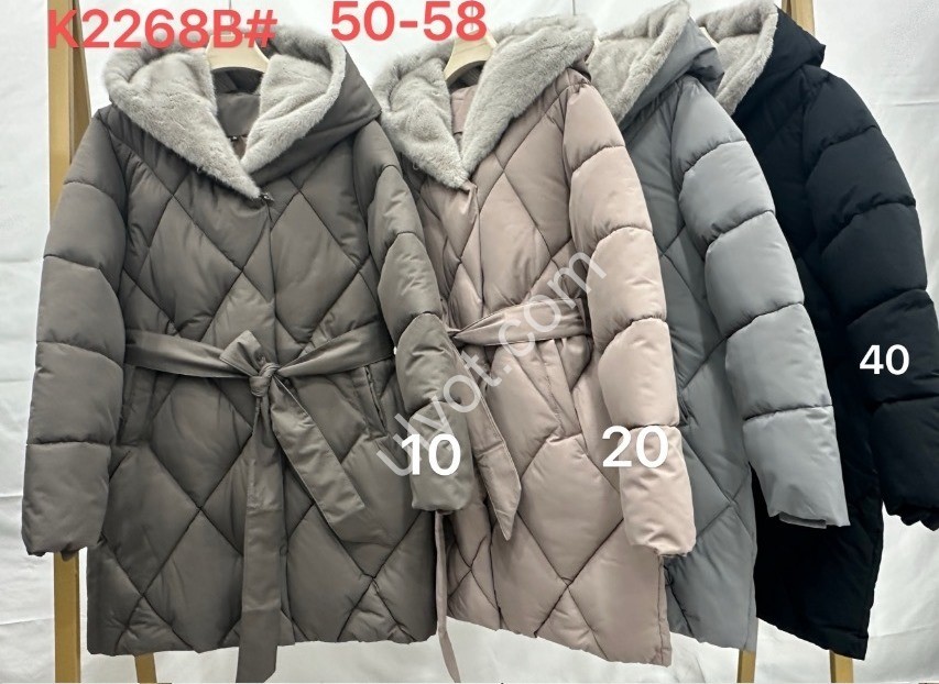 КУРТКА (50-58) СЕРЫЙ 2268B