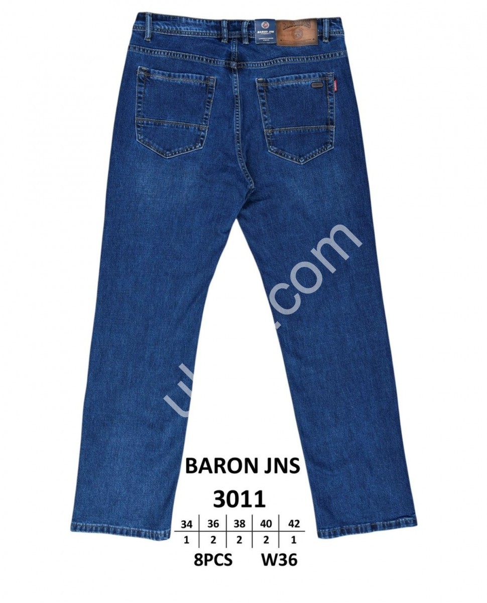 Фото 1 ДЖИНСЫ BARON (34-42) Т.СИНИЙ 3011