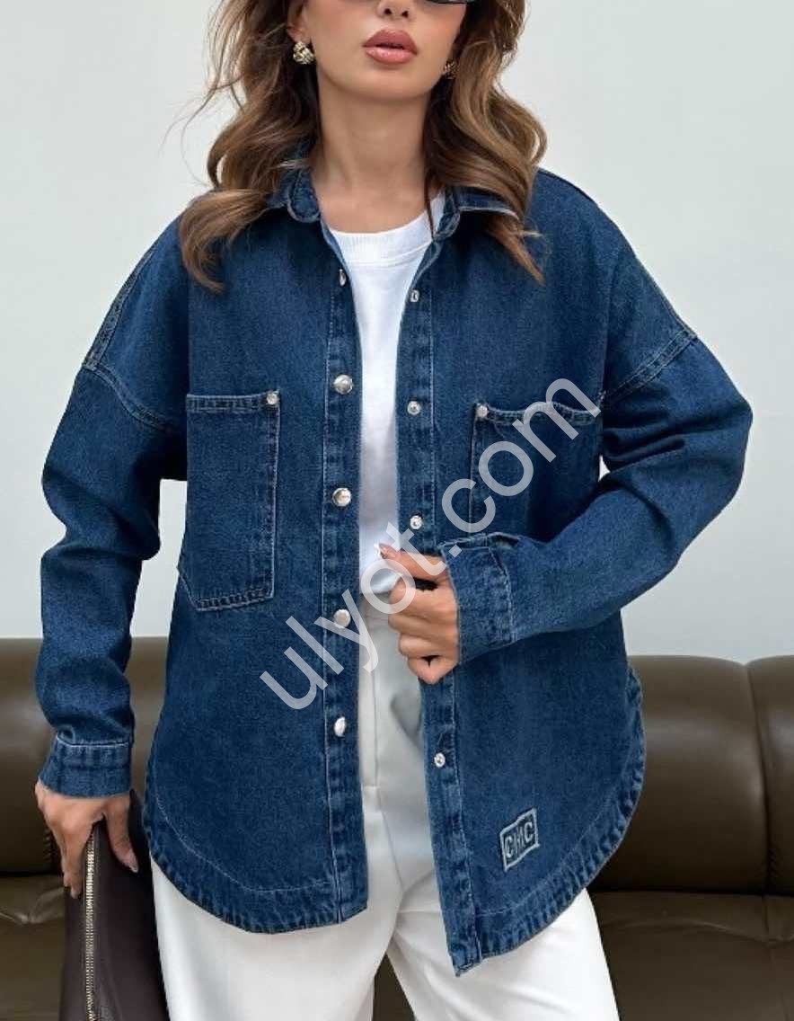 КУРТКА TOP SHOP (S-L) Т.СИНИЙ 3444