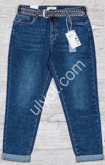ДЖИНСЫ M.SARA (L-4XL) Т.СИНИЙ 1029-2