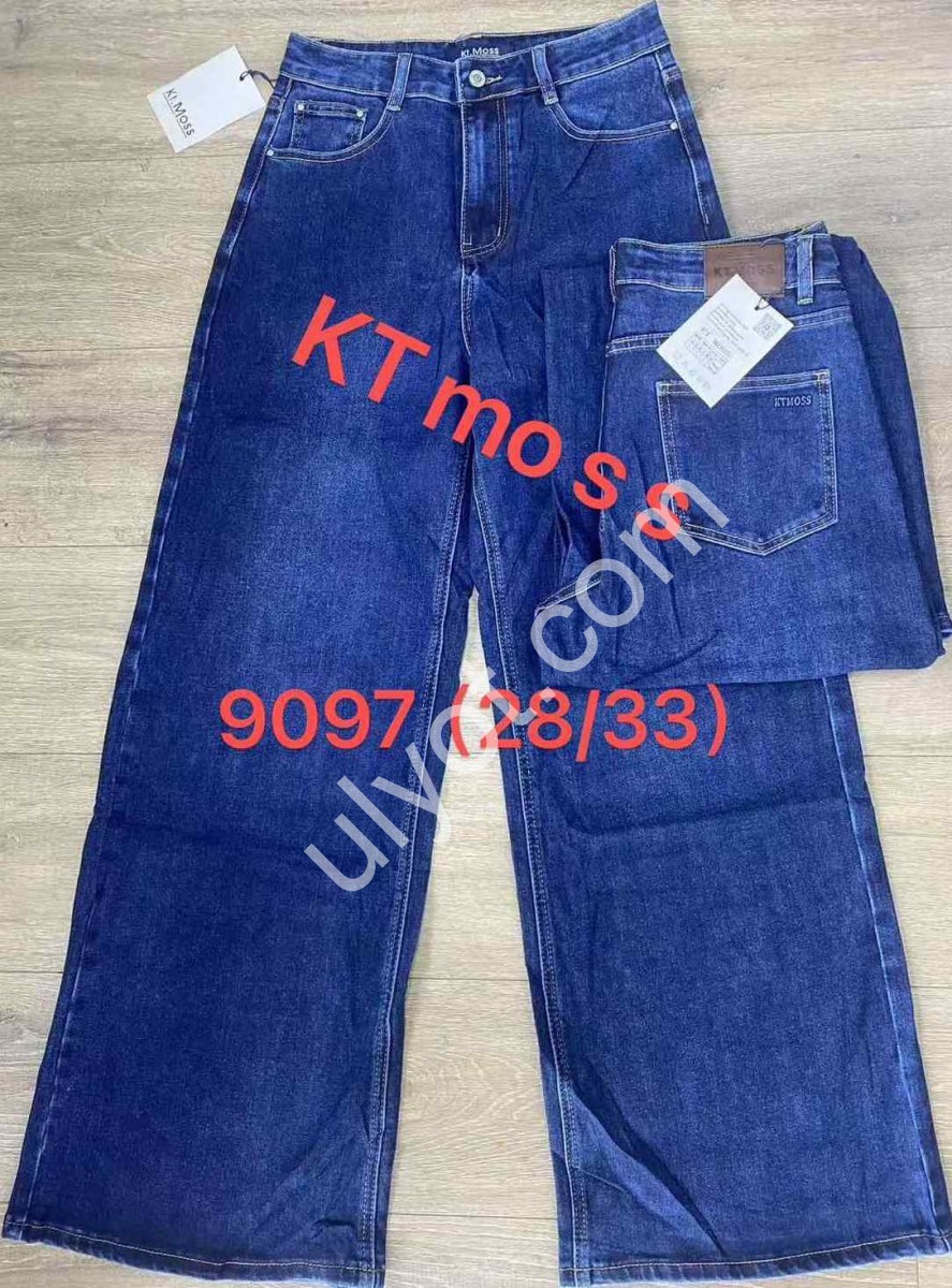 ДЖИНСИ KT.MOSS (28-33) Т.СИНІЙ 9097
