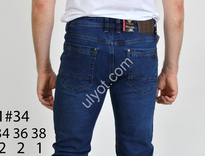 Фото 1 ДЖИНСЫ LS JEANS (32-38) Т.СИНИЙ 359-1
