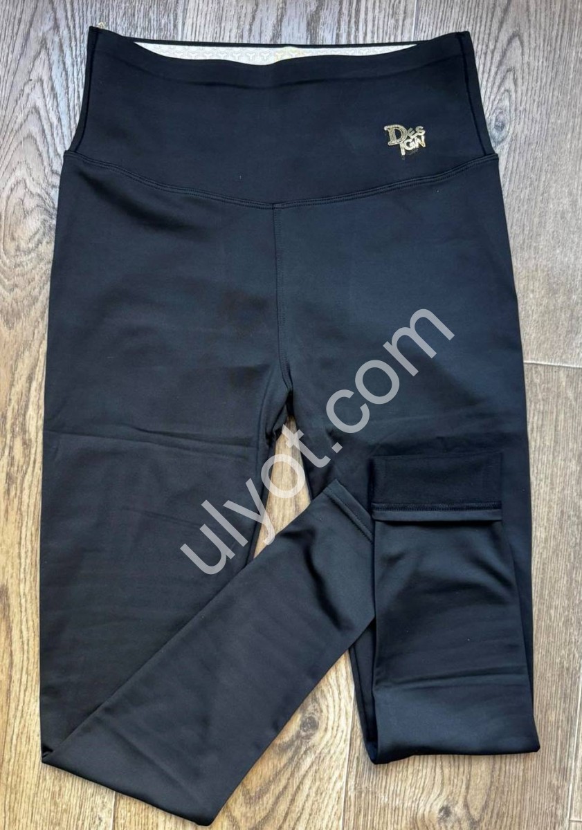 ЛОСИНЫ (M-2XL) ФЛИС ЧЕРНЫЙ 316