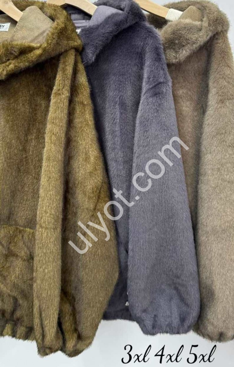 ПОЛУШУБКА (3XL-5XL) МИКС 2616