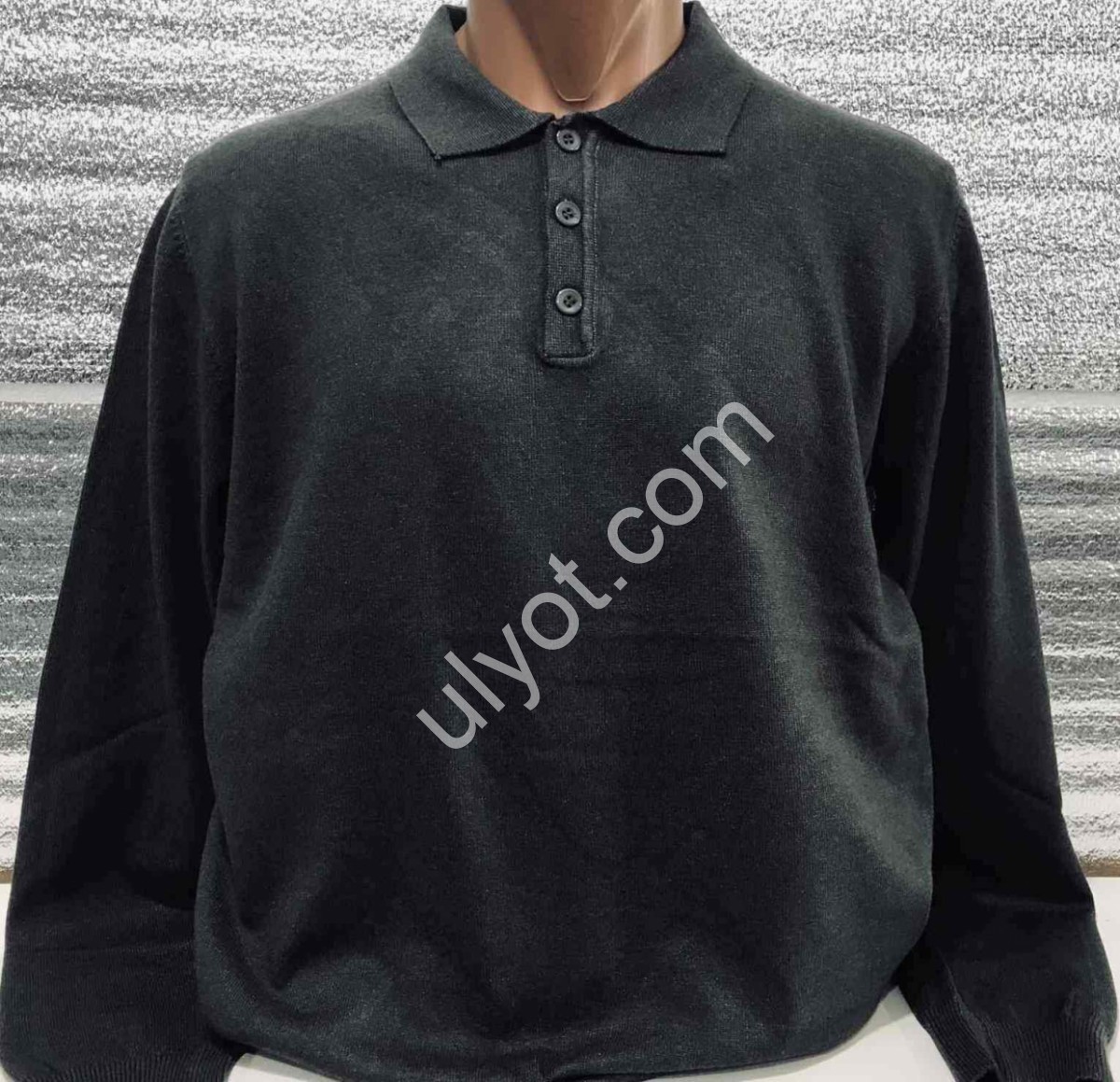 СВИТЕР (M-2XL) ГРАФИТ 105