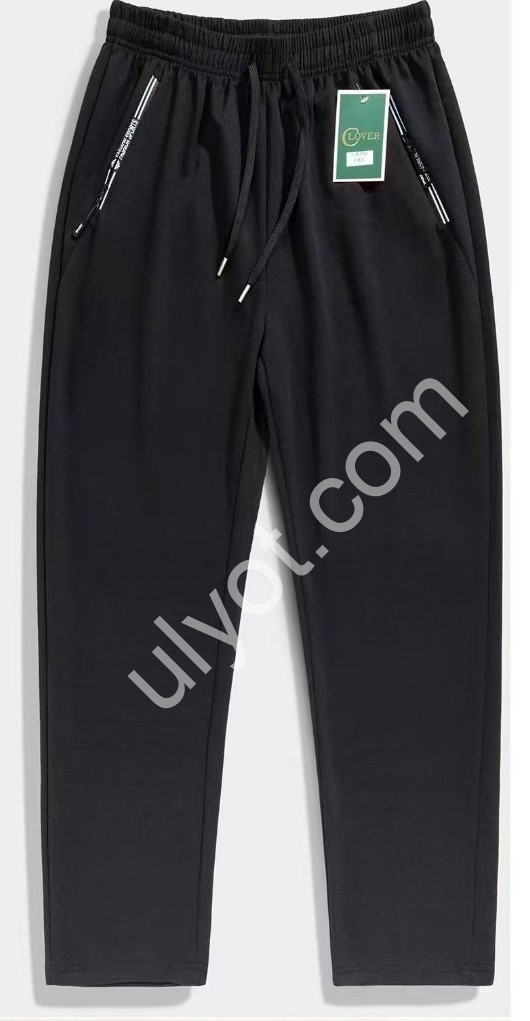 СПОРТ.ШТАНЫ (6XL-10XL) ФЛИС ПРЯМОЙ ГРАФИТ 2420