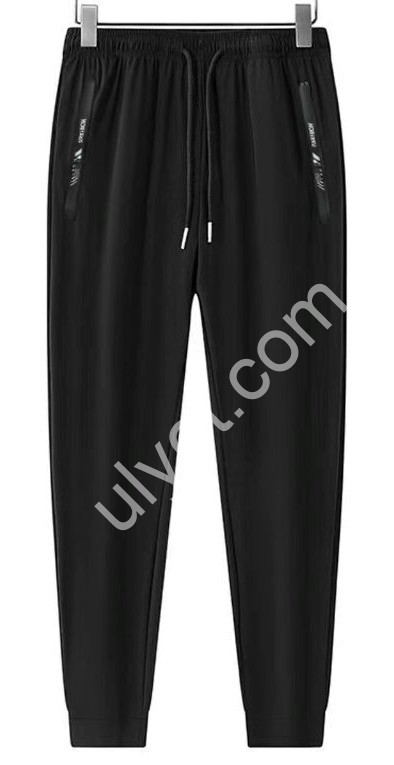 ШТАНЫ (XL-5XL) ФЛИС МАНЖЕТ ГРАФИТ 2427