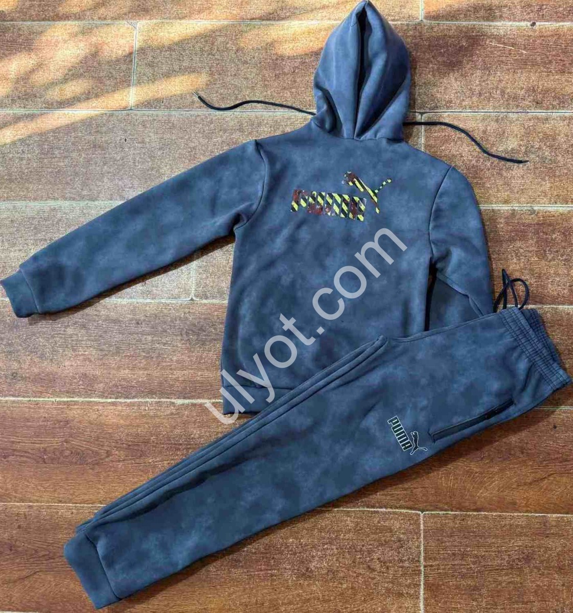 СПОРТ.КОСТЮМ P15 (40-48) МАНЖЕТ СЕРЫЙ 