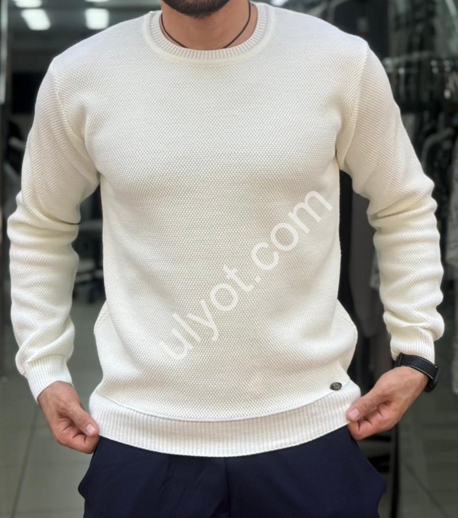 СВИТЕР DEVANTI (L-2XL) СЕРЫЙ 72150