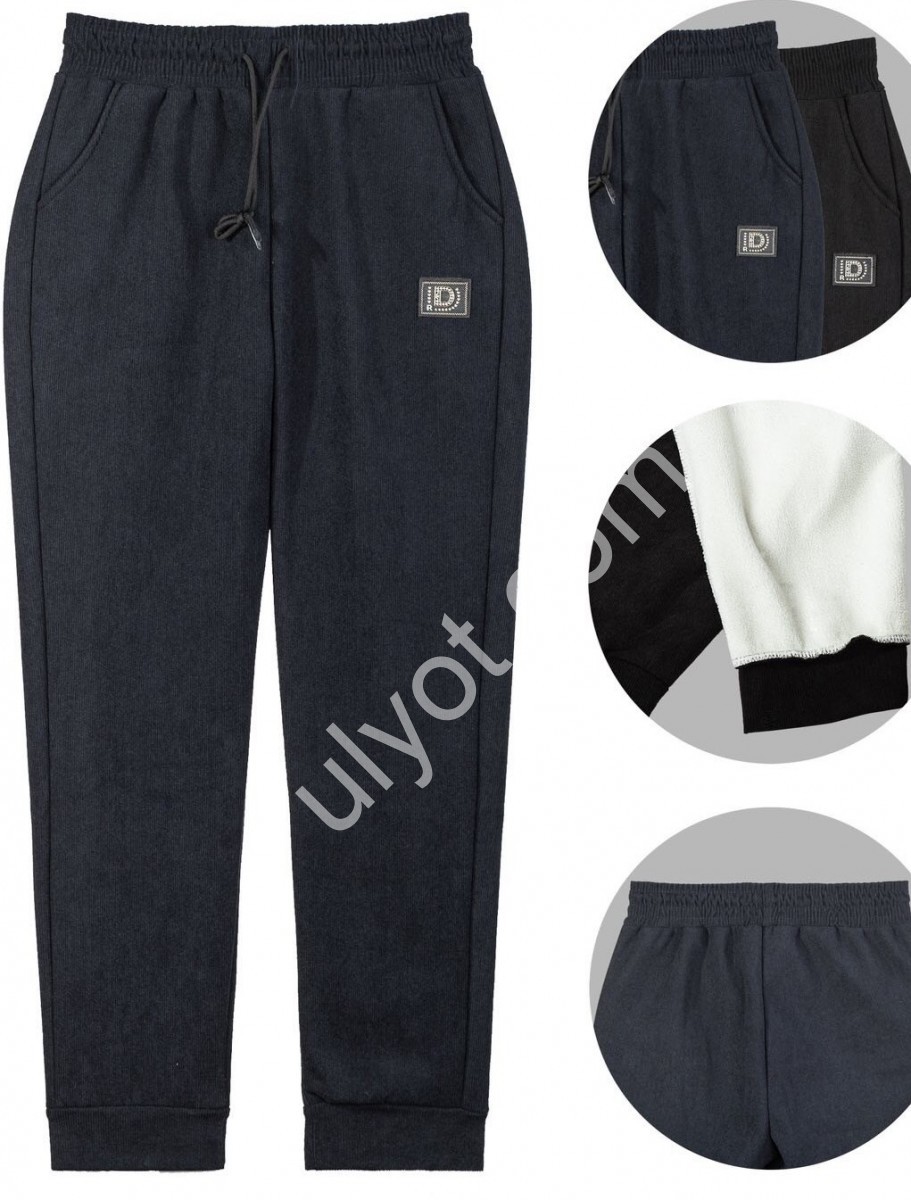 ШТАНЫ (6XL-8XL) ФЛИС МАНЖЕТ МИКС 981