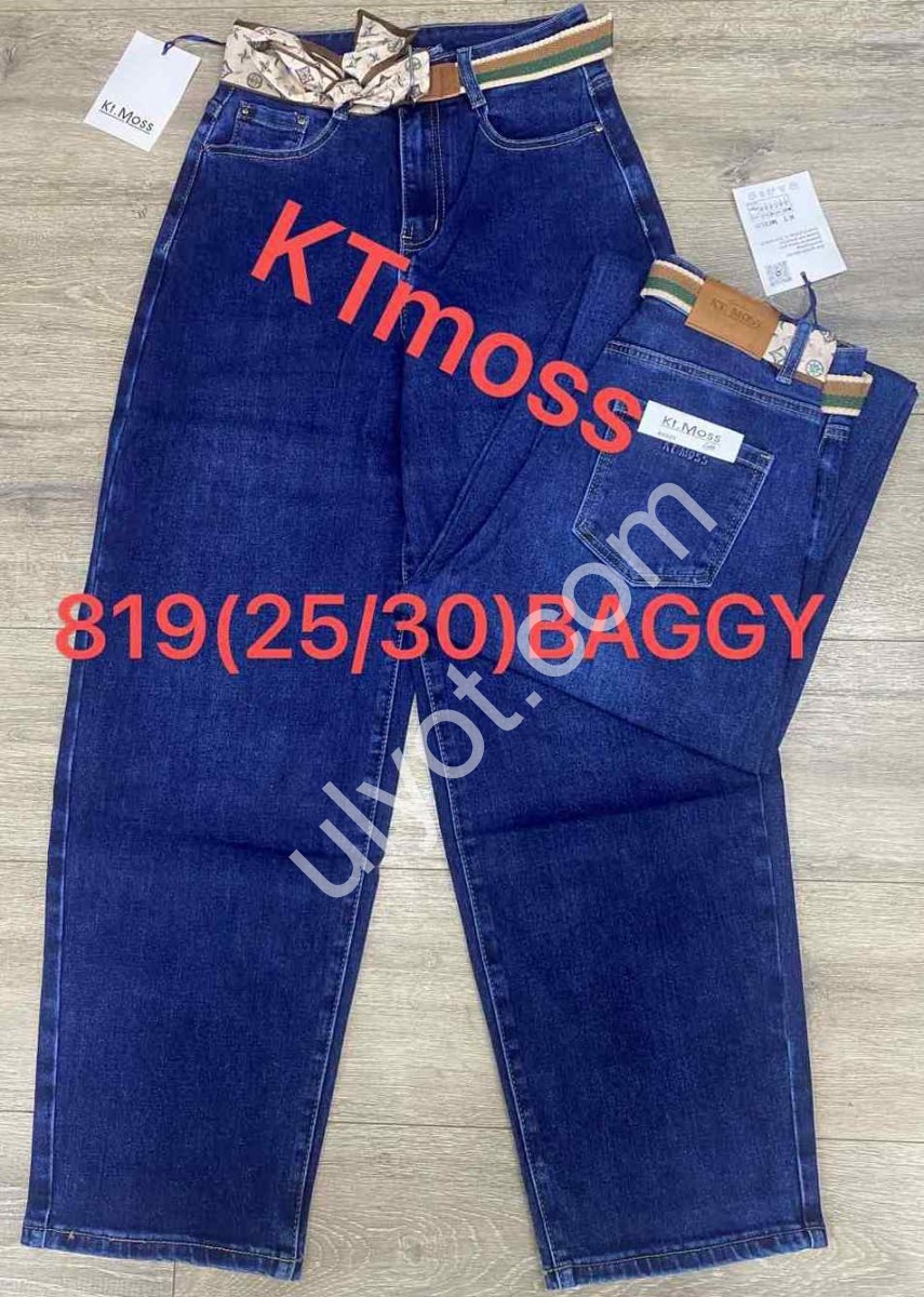 ДЖИНСИ KT.MOSS (25-30) Т.СИНІЙ 819