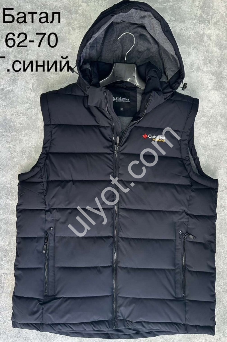 ЖИЛЕТКА C04 (62-70) Т.СИНІЙ D-124