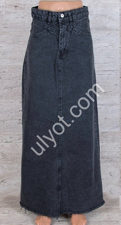 Спідниця ДЖИНСОВА TOP SHOP (XS-L) ГРАФІТ 3076
