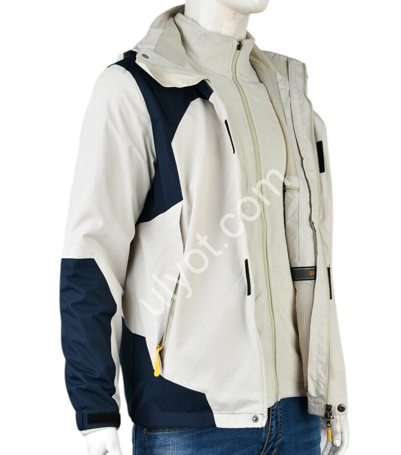 КУРТКА ДВІЙКА (XL-5XL) БІЖ 4194-M552-3