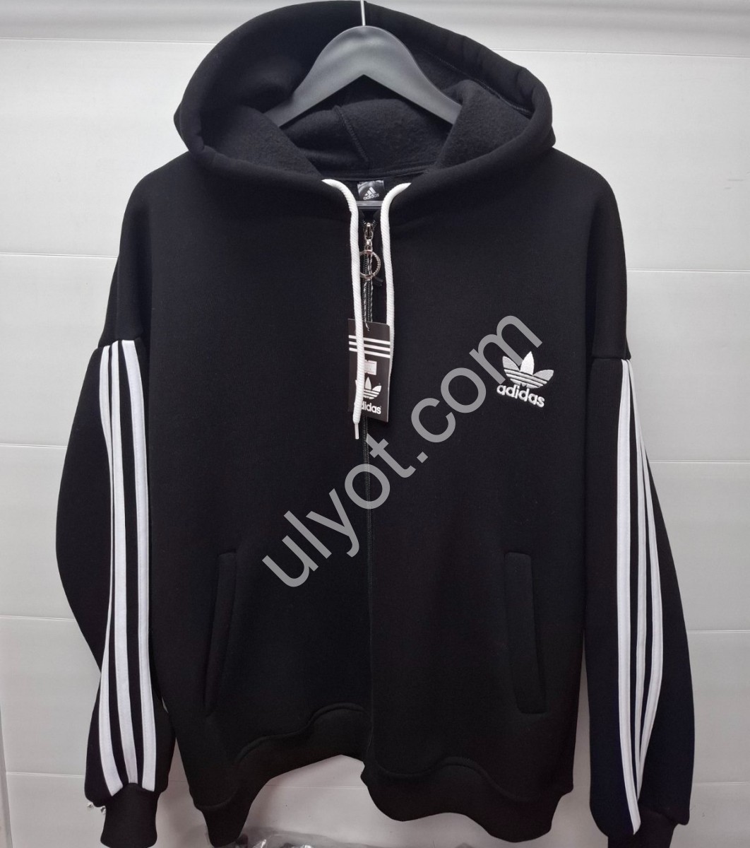 КОФТА A01 (ONE SIZE 46-48) ФЛІС ЧОРНИЙ 1073