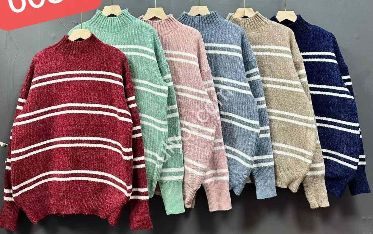 СВИТЕР (ONE SIZE 50-54) МИКС 008