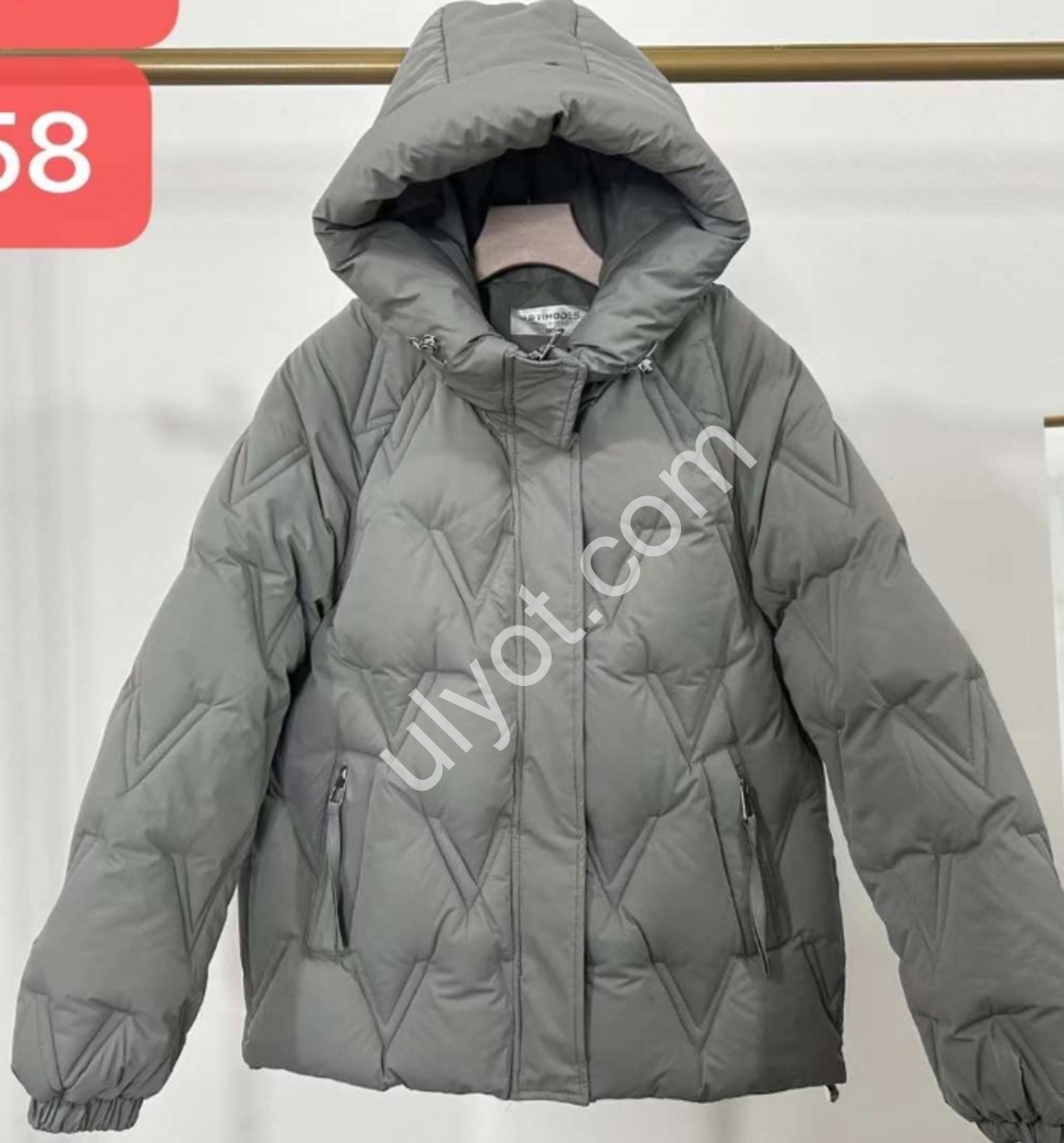 КУРТКА (50-58) ШОКОЛАД K2915B