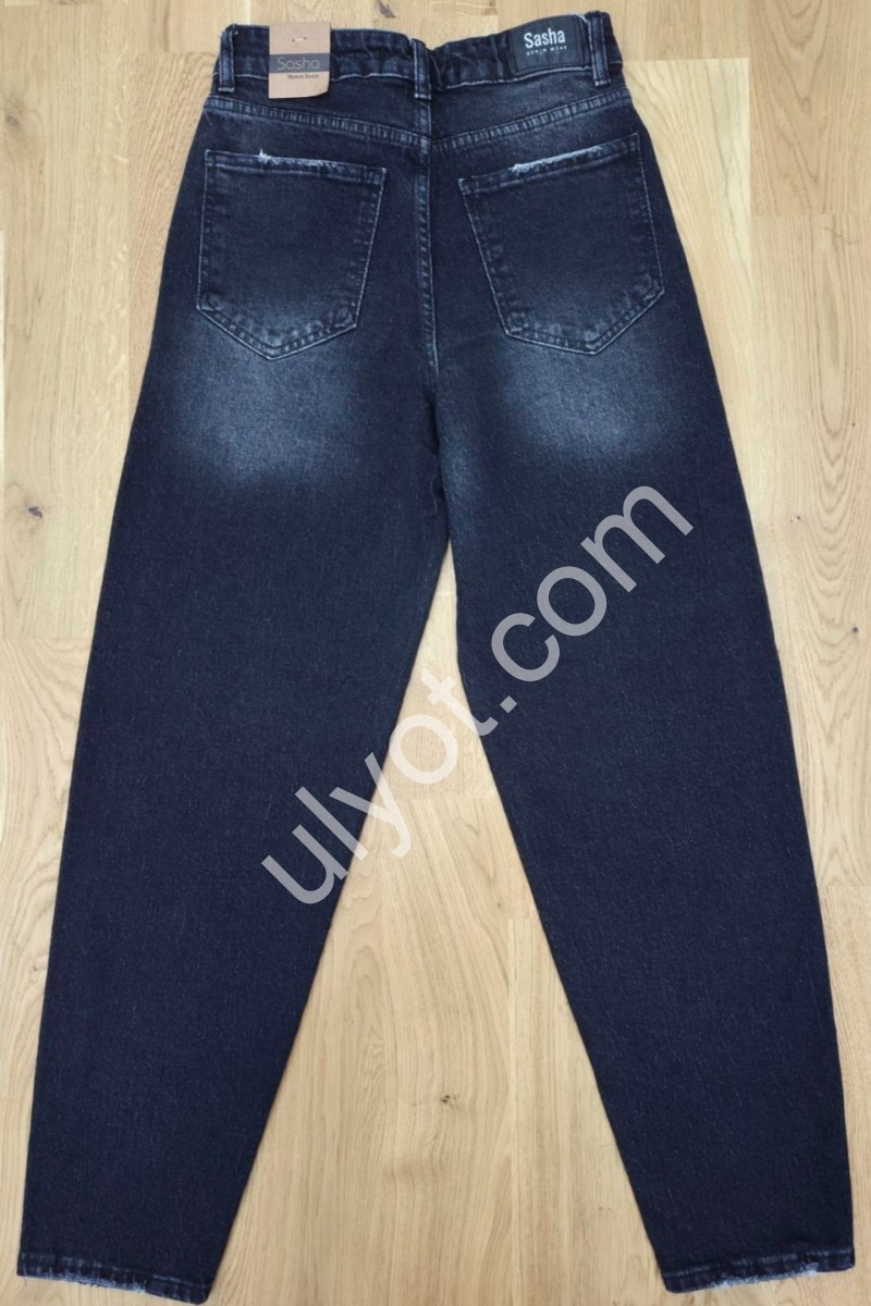 ДЖИНСЫ SASHA  (25-27) ГРАФИТ 2160