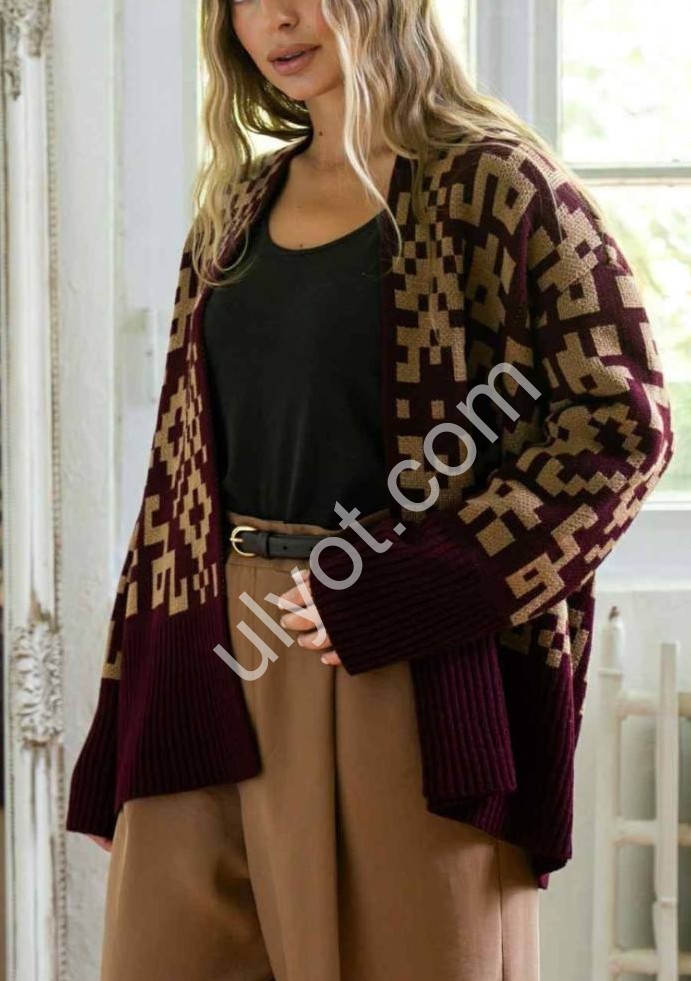 Кардіган-1 (ONE SIZE 42-50) Мікс