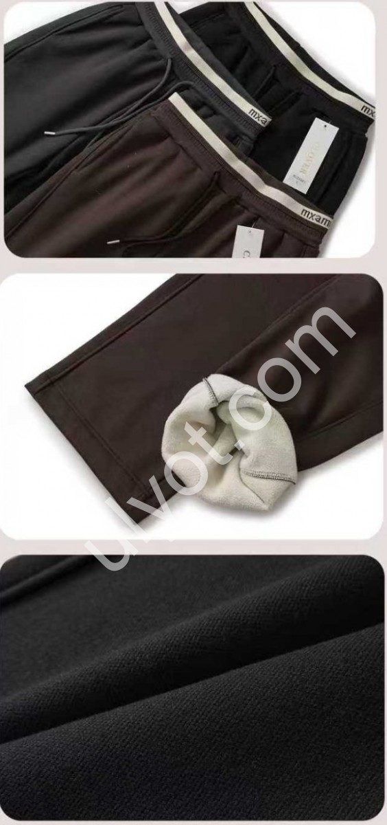 ШТАНЫ (M-2XL) ФЛИС МИКС 4961