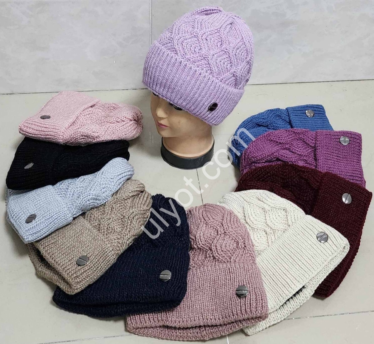 ШАПКА-4 (ONE SIZE) ФЛІС МІКС