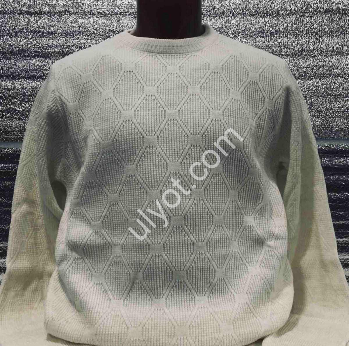 СВІТЕР CASHMERE (M-XL) КРЕМ 6445