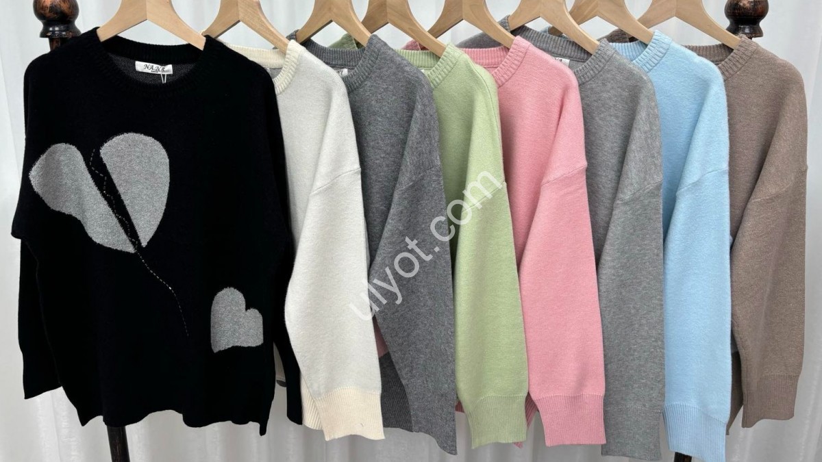 СВІТЕР (ONE SIZE 54-56) МІКС A107