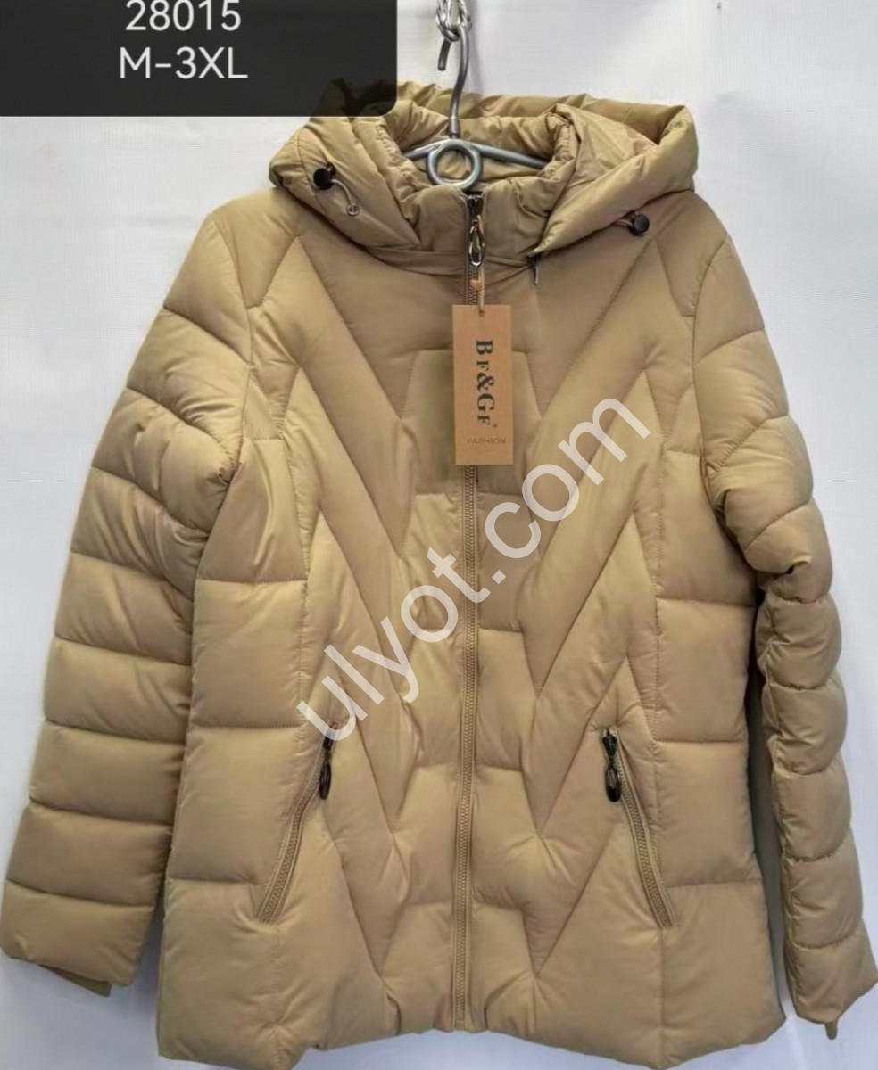 КУРТКА Bf&Gf (M-3XL) БІЖ 28015