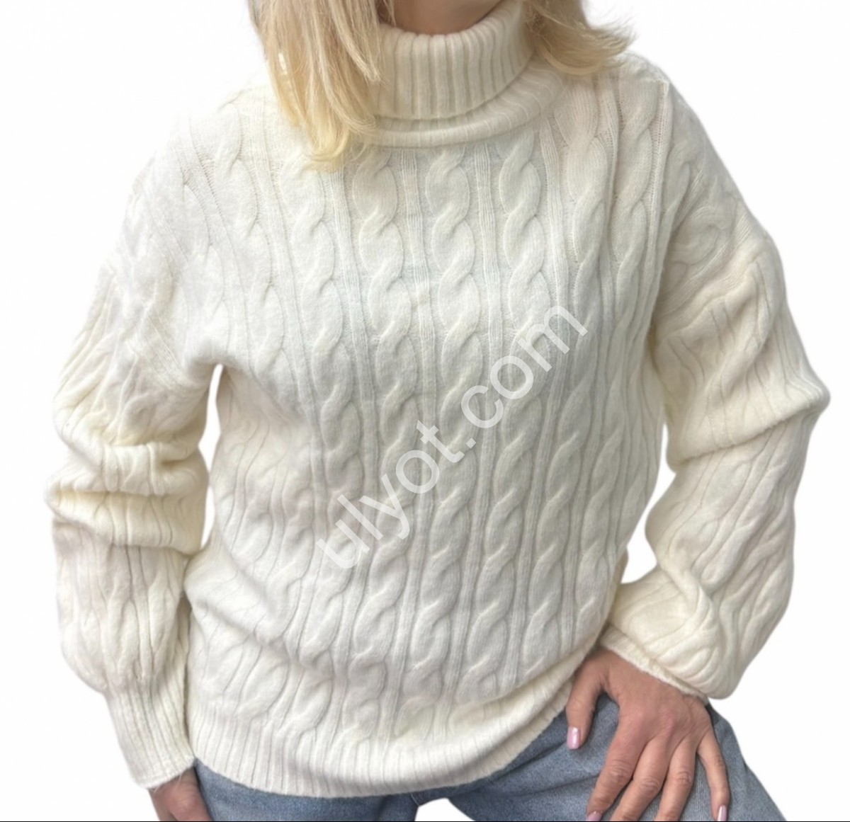 Фото 2 СВІТЕР (ONE SIZE 46-52) МІКС 24027