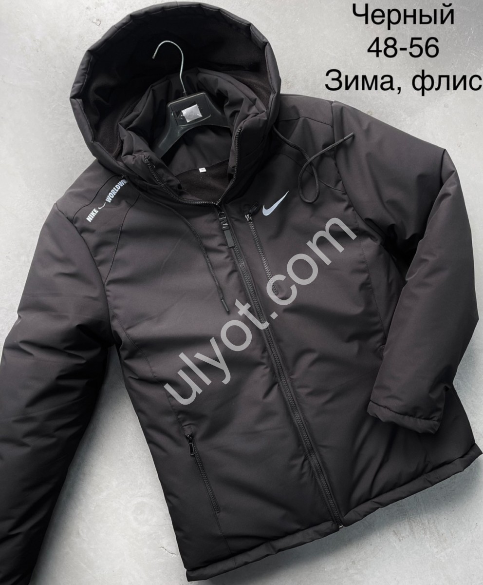 КУРТКА N02 (48-56) ФЛІС ЧОРНИЙ M54
