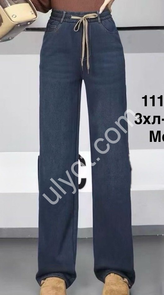 ШТАНЫ (3XL-10XL) МЕХ Т.СИНИЙ 1115/1