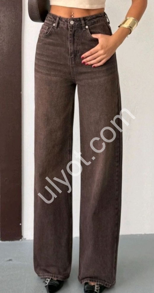 ДЖИНСЫ ZEO BASIC (34-42) КОРИЧНЕВЫЙ 5071