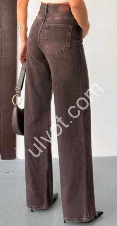 ДЖИНСЫ ZEO BASIC (34-42) КОРИЧНЕВЫЙ 5071