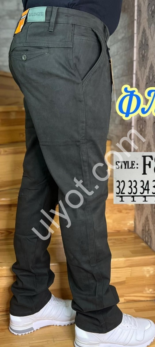 ШЛЮНИ LONGFEI (32-42) ФЛІС ХАКІ F8607D