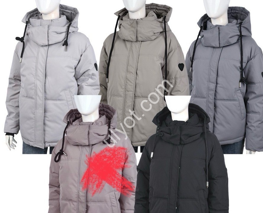 КУРТКА (M-2XL) ЧОРНИЙ 8827