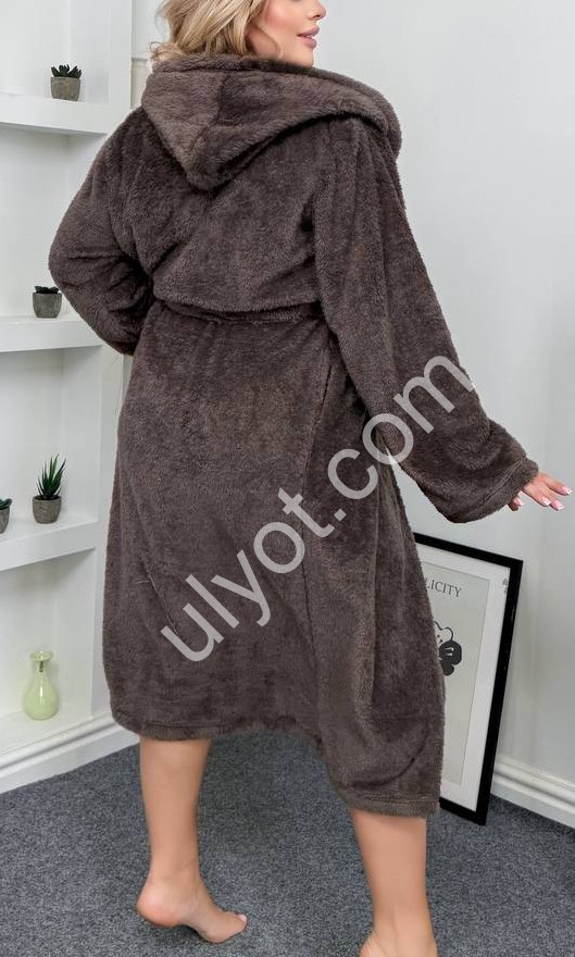 ХАЛАТ (42-52) ШОКОЛАД 800