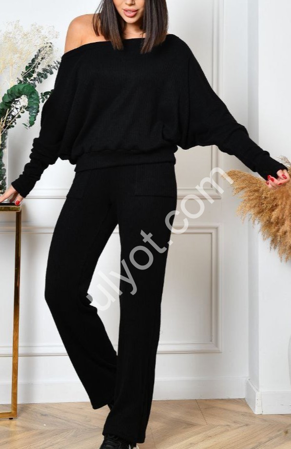 КОСТЮМ (42-52) ЧЕРНЫЙ 8059