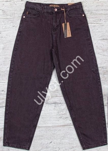 ДЖИНСЫ SASHA (30-36) ШОКОЛАД 2362